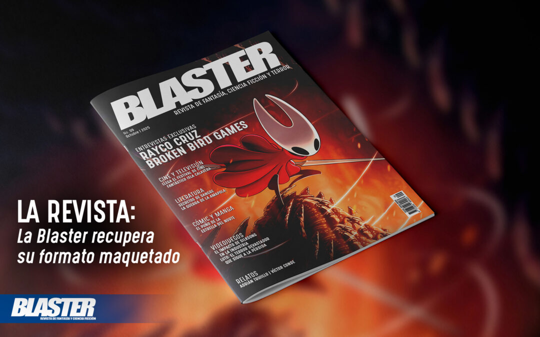 La revista Blaster recupera su formato maquetado